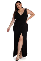 Plus Karla Formal Wrap Dresses